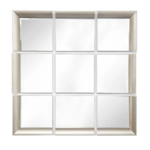 Зеркало с фацетом квадратное Alla PUSHA ДИЗАЙНЕРСКИЕ 062647 Зеркальный