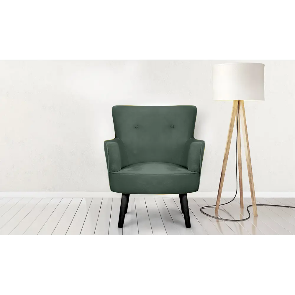 Кресло полиэстер Seasons Вилли 77x86x76 см цвет зеленый 85151529 STLM-2175869  - Вид №5