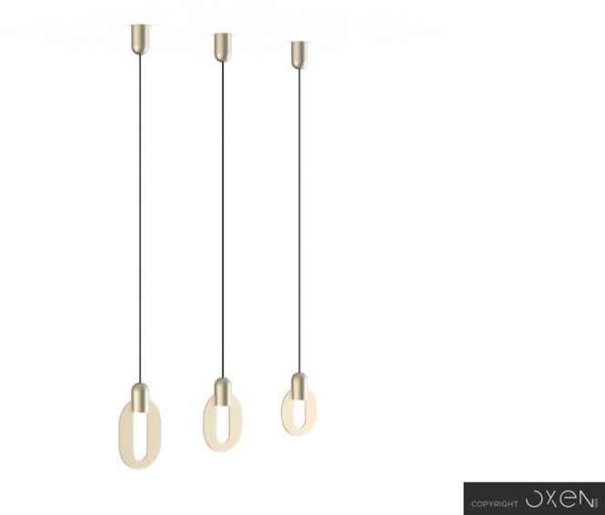 NEXO LUCE Светодиодный подвесной светильник из стали Oxen pendant lamp 7012a1 - a4 - Вид №8