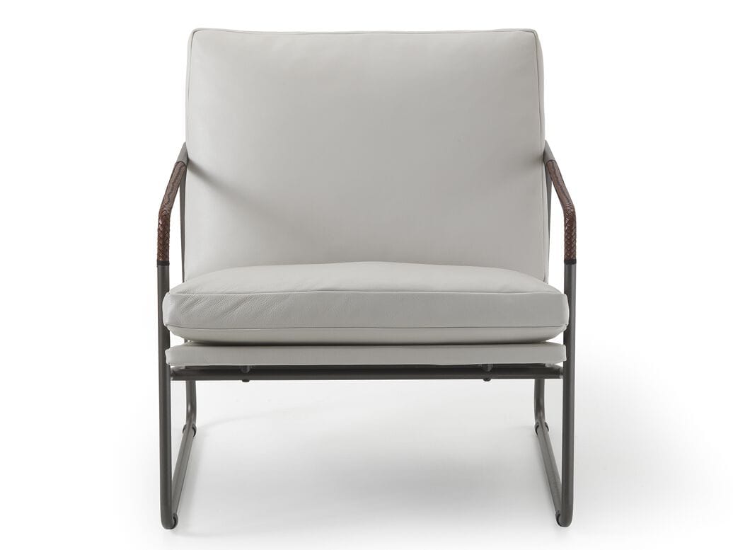 Кожаное кресло с подлокотниками i 4 Mariani Пабло ARCH-00054074 - Вид №1