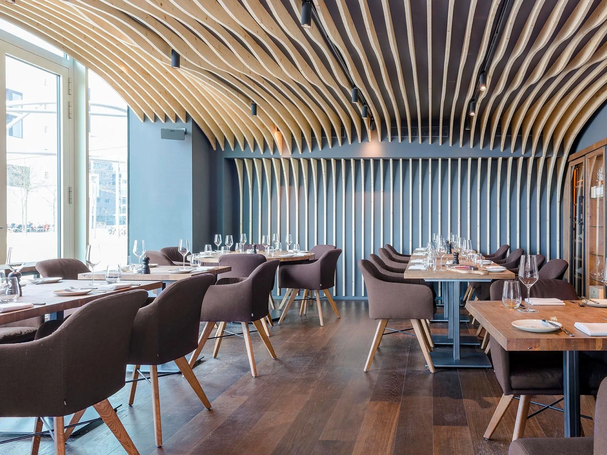 Мягкий стул для ресторана с подлокотниками KFF Youma Casual ARCH-00144474 - Вид №5