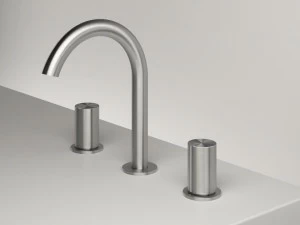 ZAZZERI Смеситель для раковины на 3 отверстия из нержавеющей стали Z316