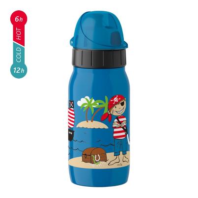 Термофляжка детская голубая 0,35 л Iso2Go "Пират" EMSA ДИЗАЙНЕРСКИЕ 00-3951786 Синий  - Вид №1