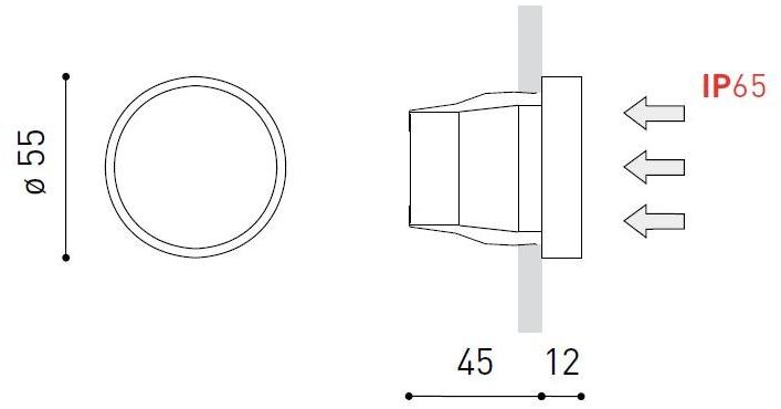 Arkoslight Настенная светодиодная лестница из алюминия Led wall lights sun-id-1386590 - Вид №35