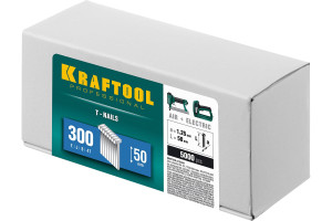 15950516 Гвозди для нейлера тип 300 50 мм 5000 шт. 31785-50 KRAFTOOL