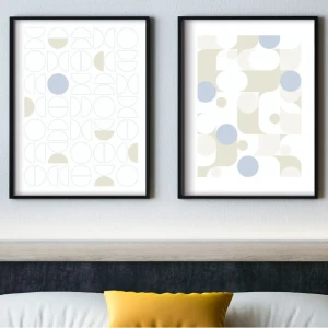 Постер Формы 21x29.7 см 2 шт.