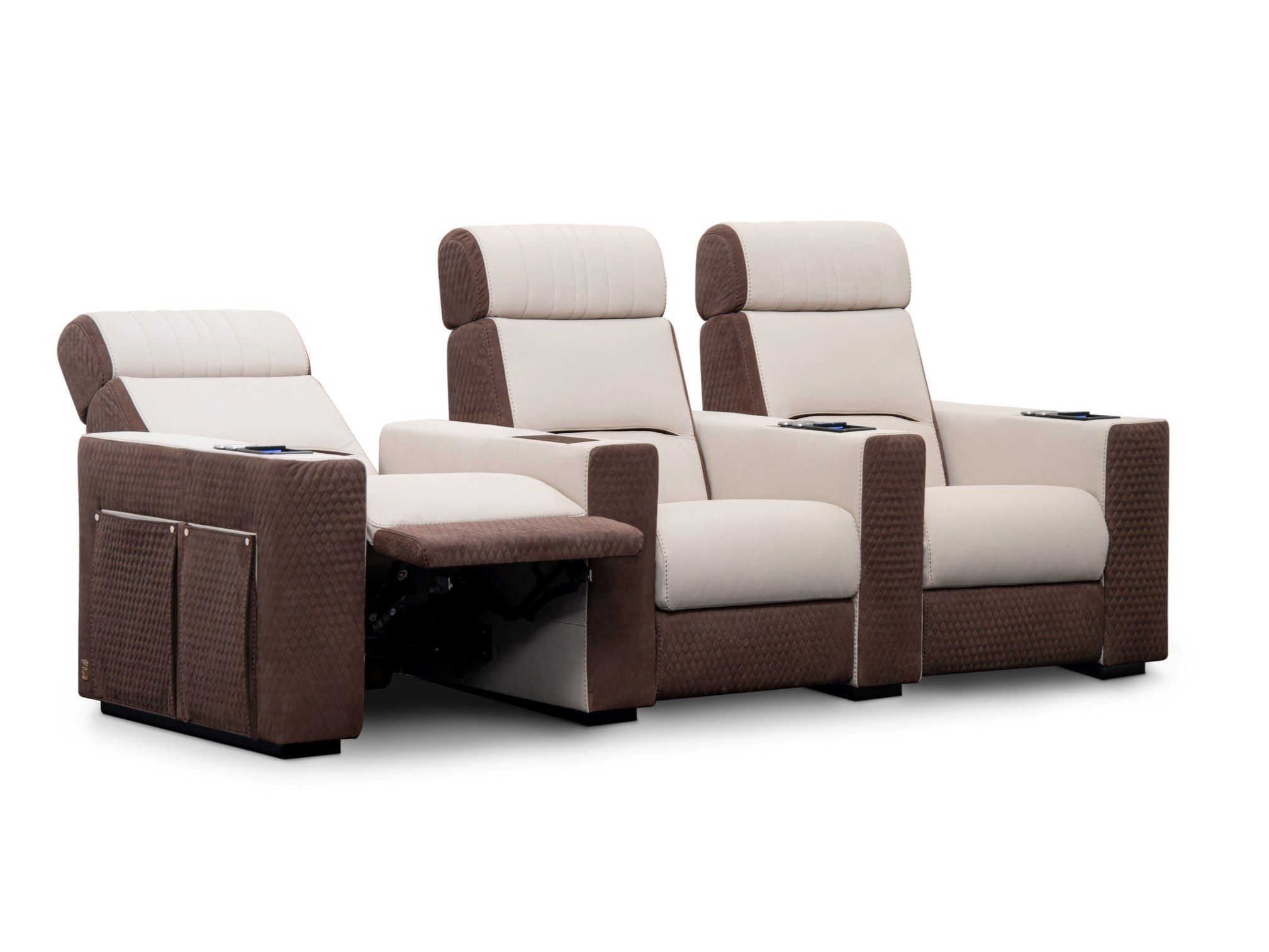 Тканевое кресло с подлокотниками для домашнего кинотеатра Formitalia Дастин ARCH-00080659 - Вид №6