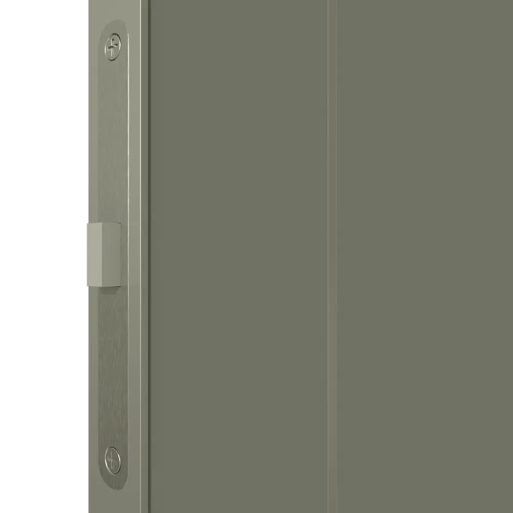 Дверь межкомнатная глухая с замком и петлями в комплекте Сити 1 80x200 см ПВХ цвет форте тренто VFD STLM-2058001 - Вид №4