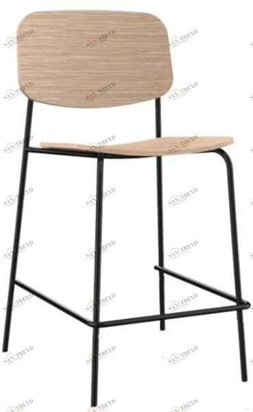 Mobboli Табурет деревянный со спинкой Cap 14 wtm / wta