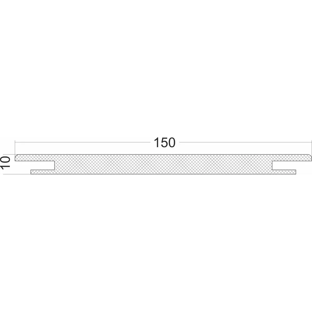 Добор телескопический Сити 2070x150x10 мм ПВХ цвет сфинкс 89449847 STLM-2118220 VFD  - Вид №2