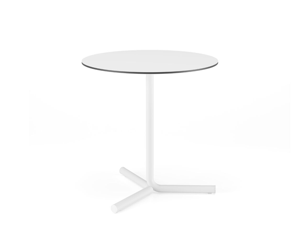 Круглый стол из стали и дерева Infiniti Jit ARCH-00127013 - Вид №1