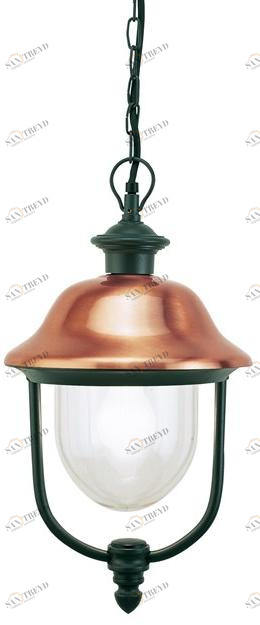 SOVIL Подвесной светильник для улицы из алюминия и меди Rustica 195/14
