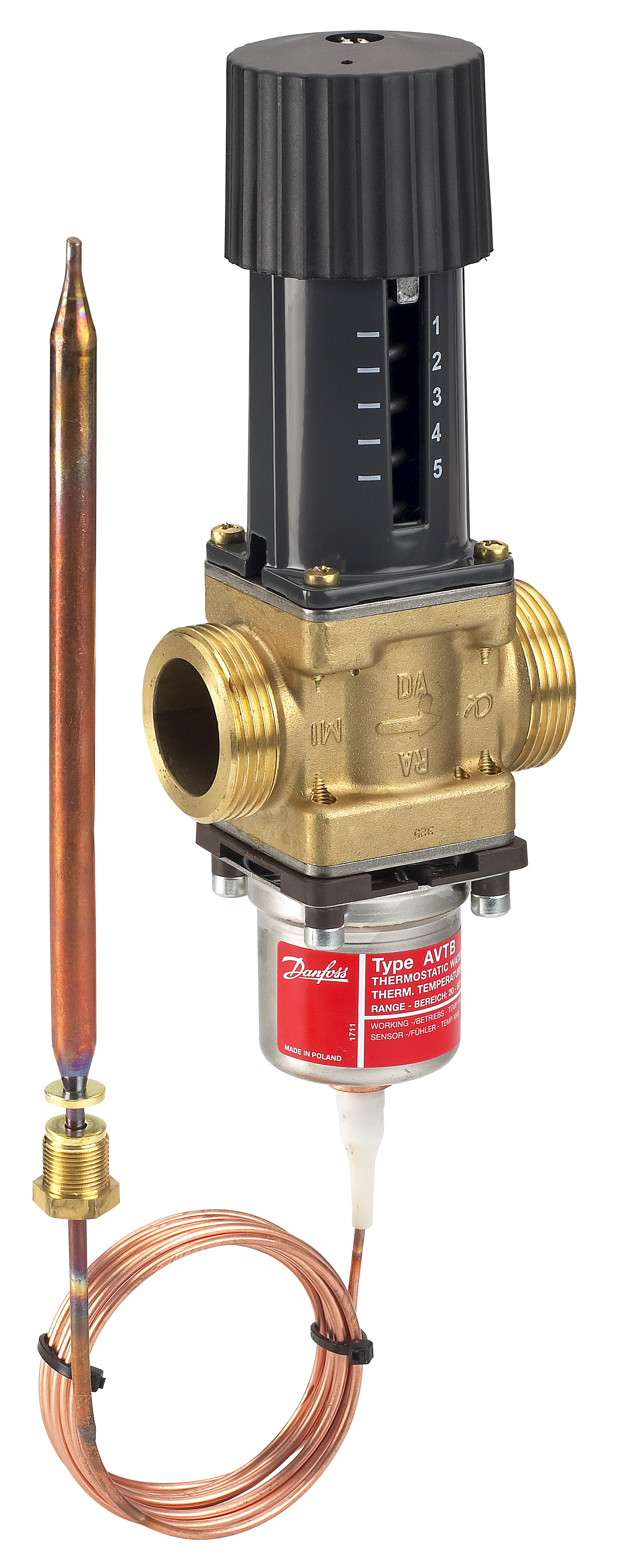 Danfoss Регулятор температуры AVTB Р-р темп.AVTB PN16 25 /5,50-30/2M/вн.р 003N4232  - Вид №15