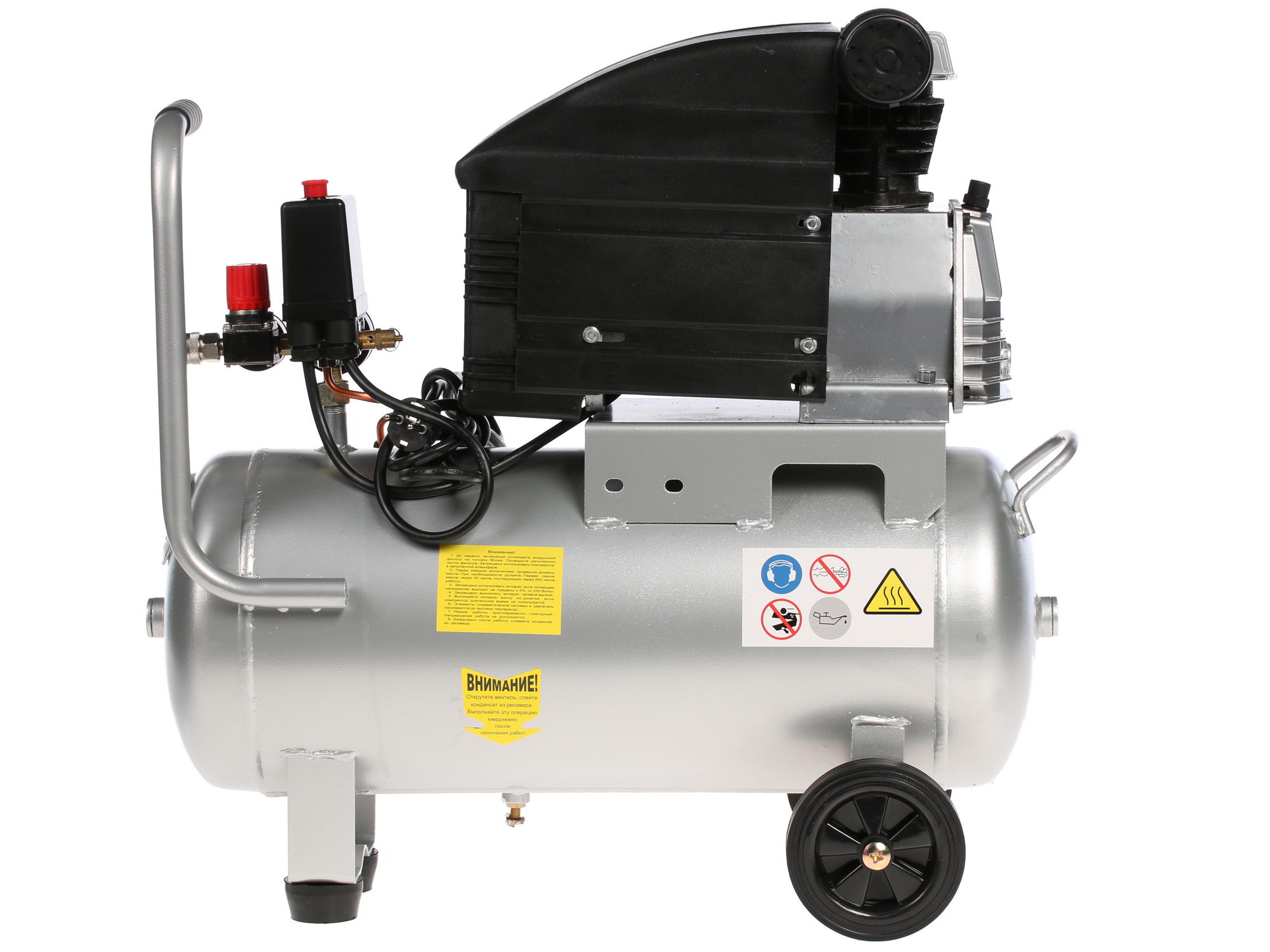 Компрессор поршневой масляный Quattro Elementi Cyclone-24 770-230 6705846 STDN-0076397 - Вид №3