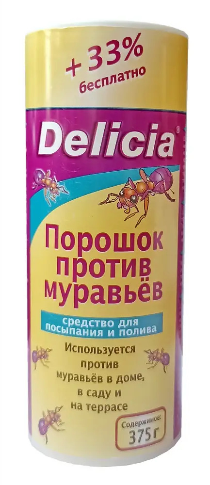 89356101 Средство для защиты от муравьев Delicia порошок 375 г STLM-0952993