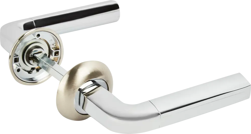 Дверные ручки Fuaro Largo для межкомнатных дверей в стиле хром 85203177