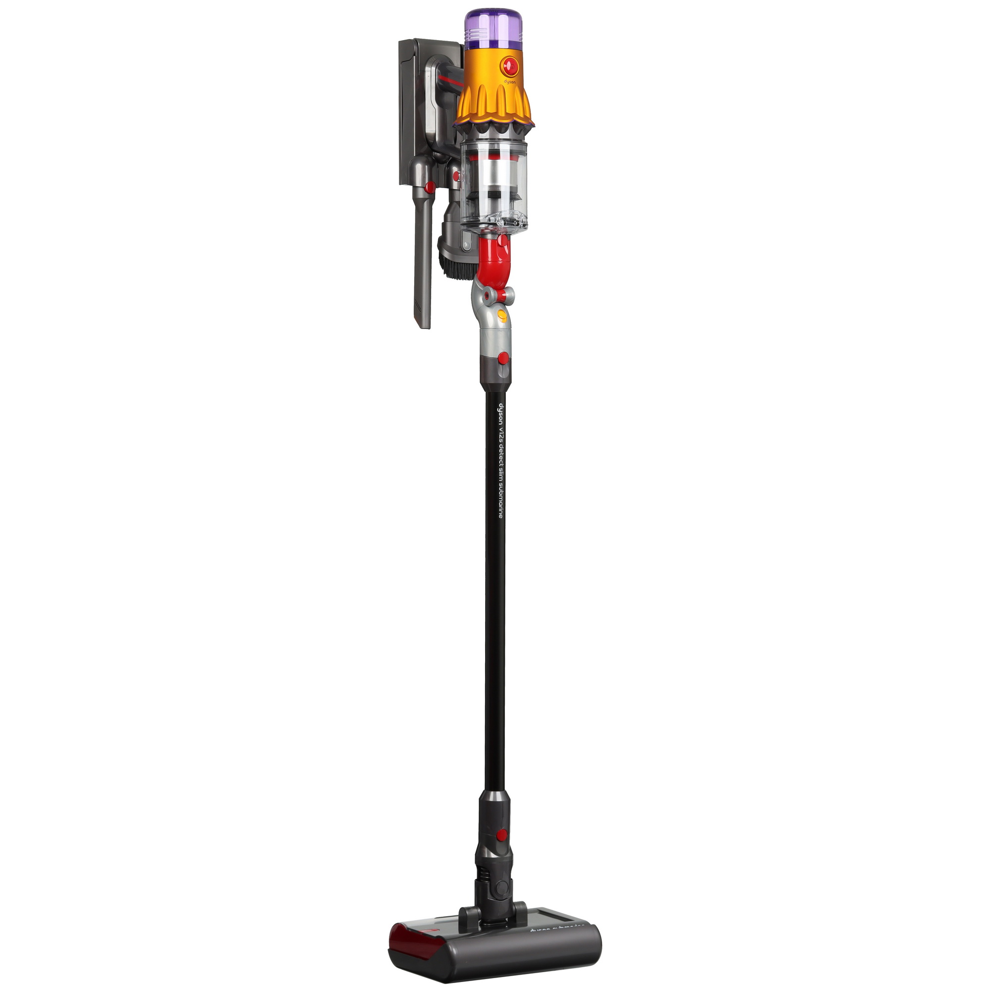 5449810 Моющий пылесос  вертикальный  Dyson V12 Detect Slim Submarine  серебристый STDN-0030168