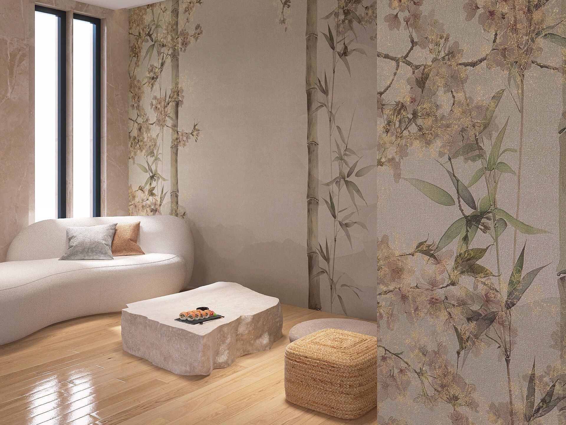 Обои с цветочными мотивами Rimura 2025-Mida's Gold ARCH-00015466