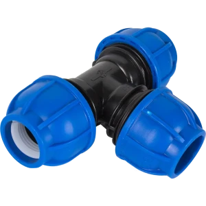 Тройник ПНД Unio ø32х32х32 мм