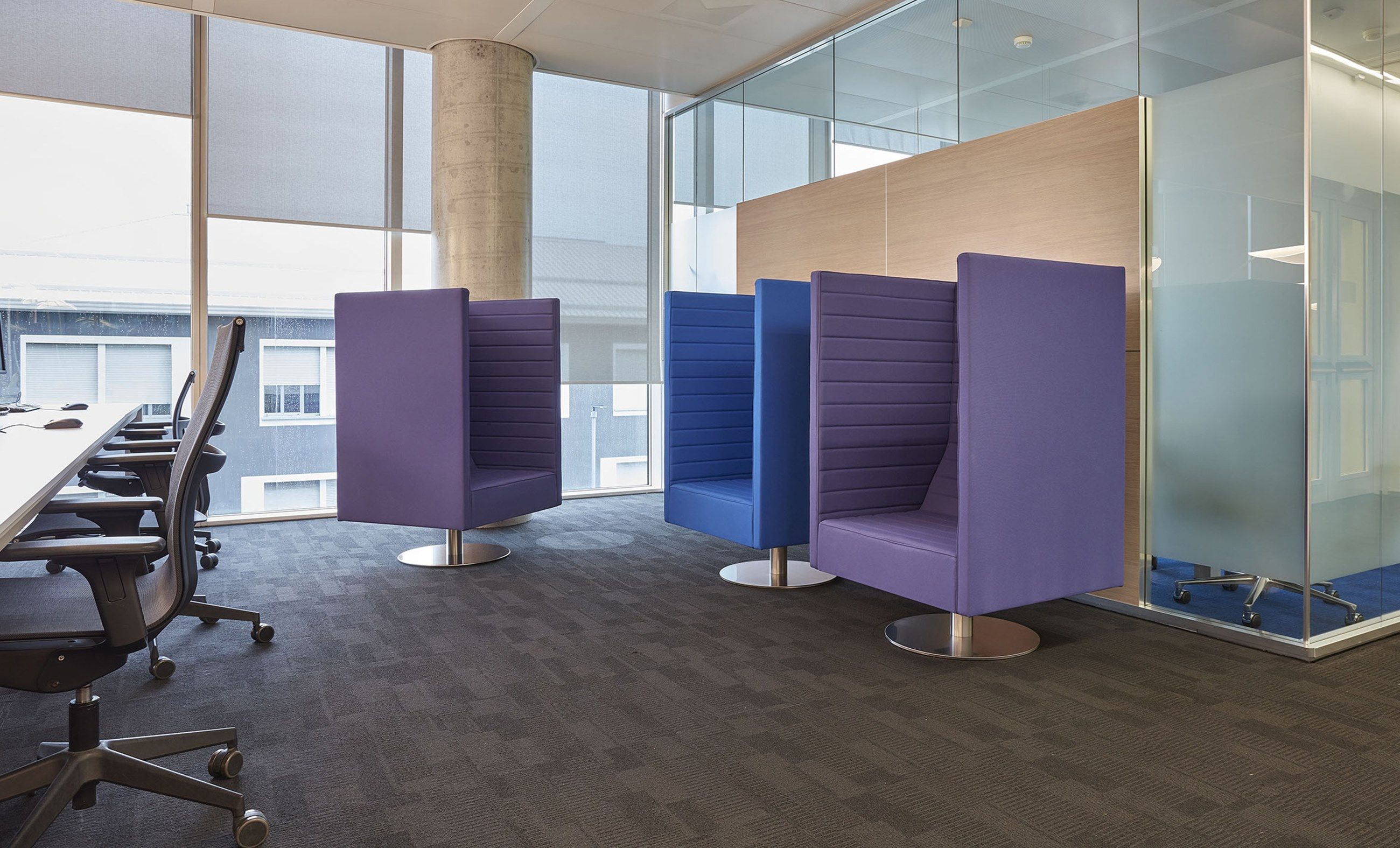 Вращающееся кресло с высокой спинкой Marelli ARCH-00047063 - Вид №2