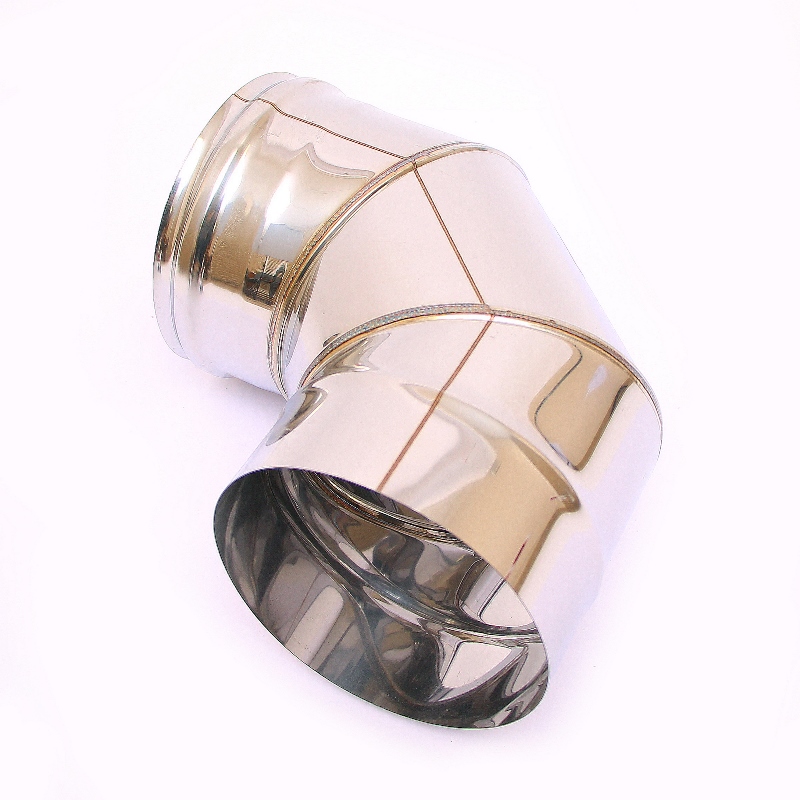 Колено угол 90" Ferrum Ф160 (430/0,5мм) FM081601F - Вид №3