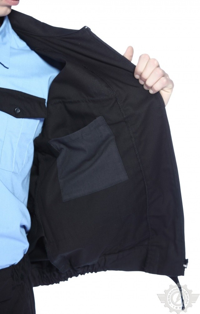 61514 Костюм "Страйк" летний черный  Одежда для охранных структур  размер 44-46/170-176 Спецодежда  - Вид №12