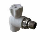 Кран шаровый для радиатора (угл.) 25-3/4 Grise PP-R