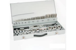 19474632 Набор ручных метчиков и плашек M3-M20 DIN 352/223 HSSG 56 предметов 00708090 GSR
