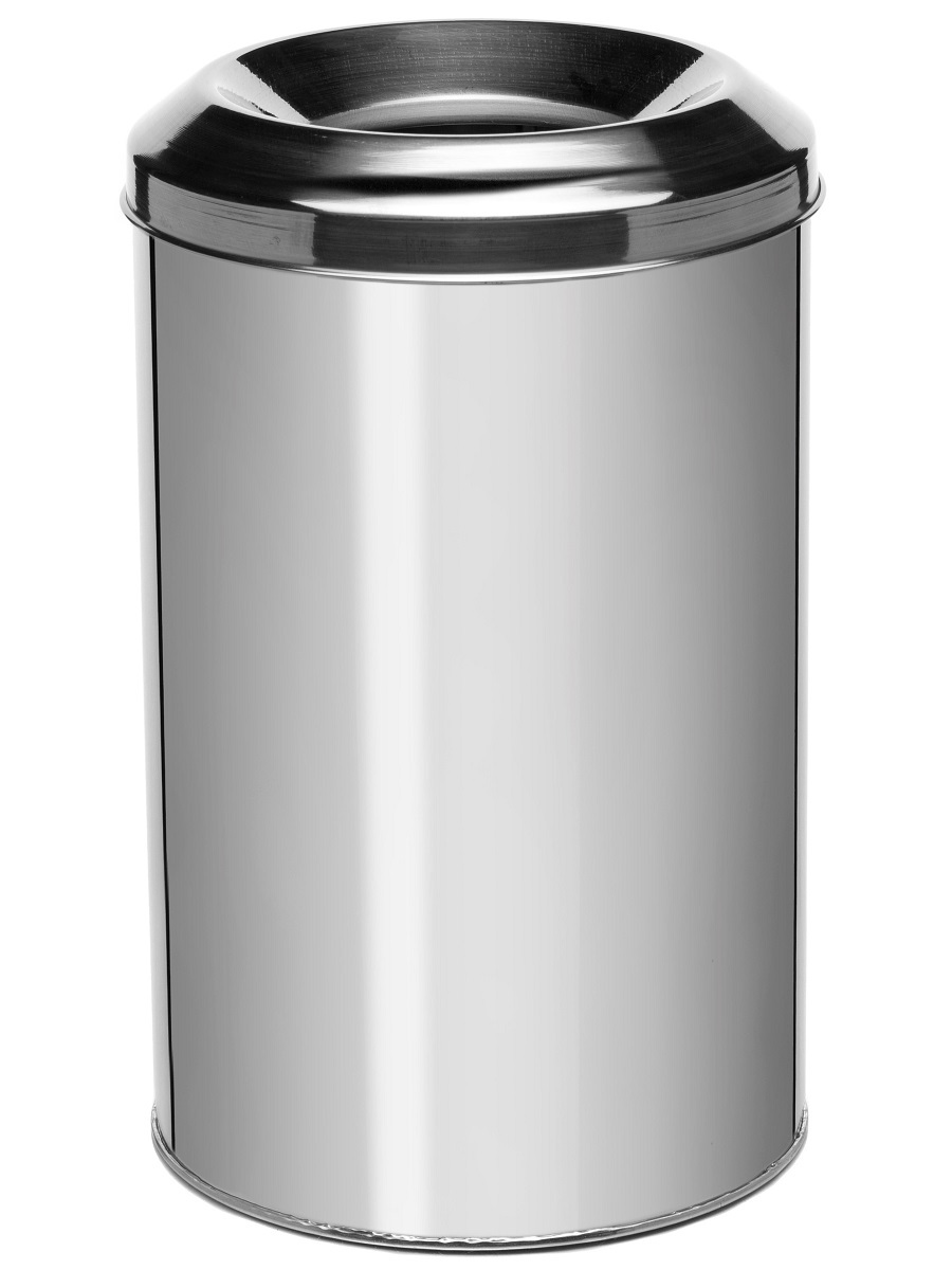 Ведро для мусора  без крышки Carina 13L Chrome NAVAKO 11048