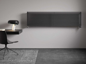 Стальной модульный горизонтальный мебельный радиатор