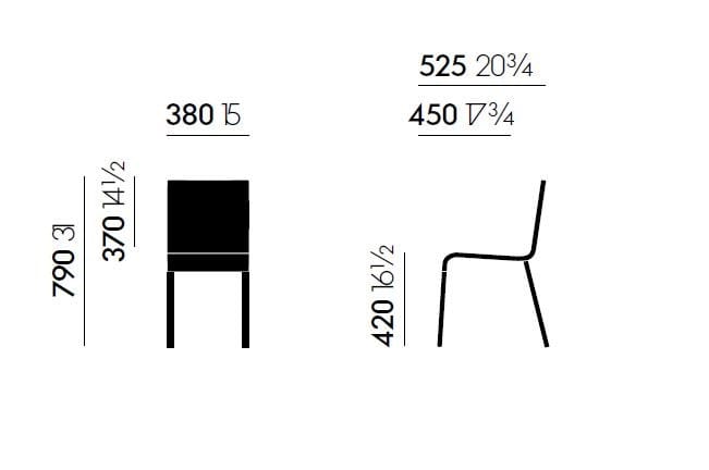 Полиуретановый стул VITRA .03 ARCH-00073431 - Вид №17