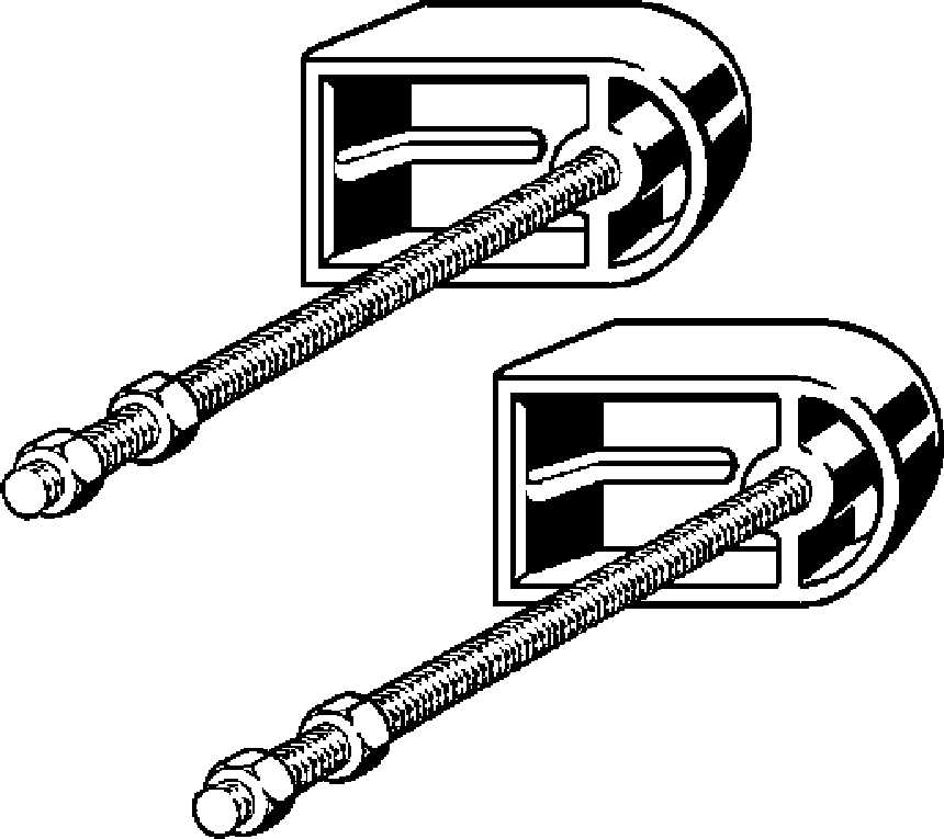 Viega Комплект креплений Prevista Dry 8173 (460440) 460 440 - Вид №1