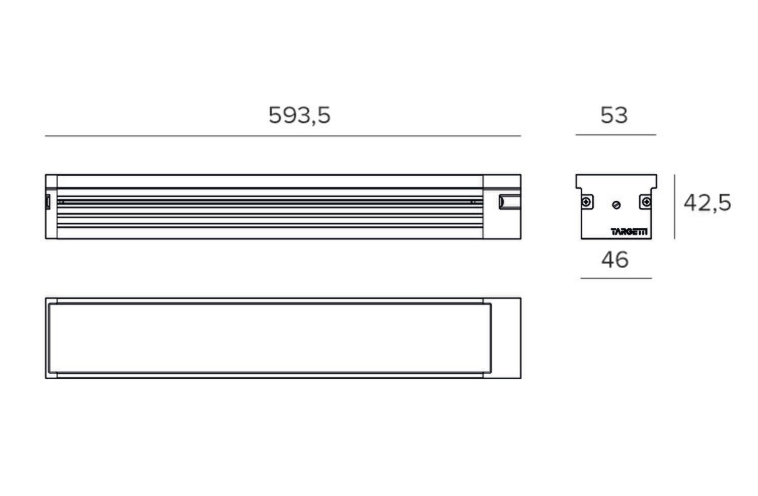 Линейный светодиодный прожектор TARGETTI джедай ARCH-00108025 - Вид №2