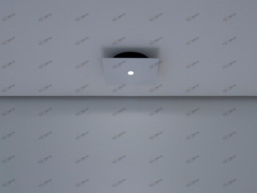 DAVIDE GROPPI Металлический светодиодный потолочный светильник Nulla sun-id-1432157