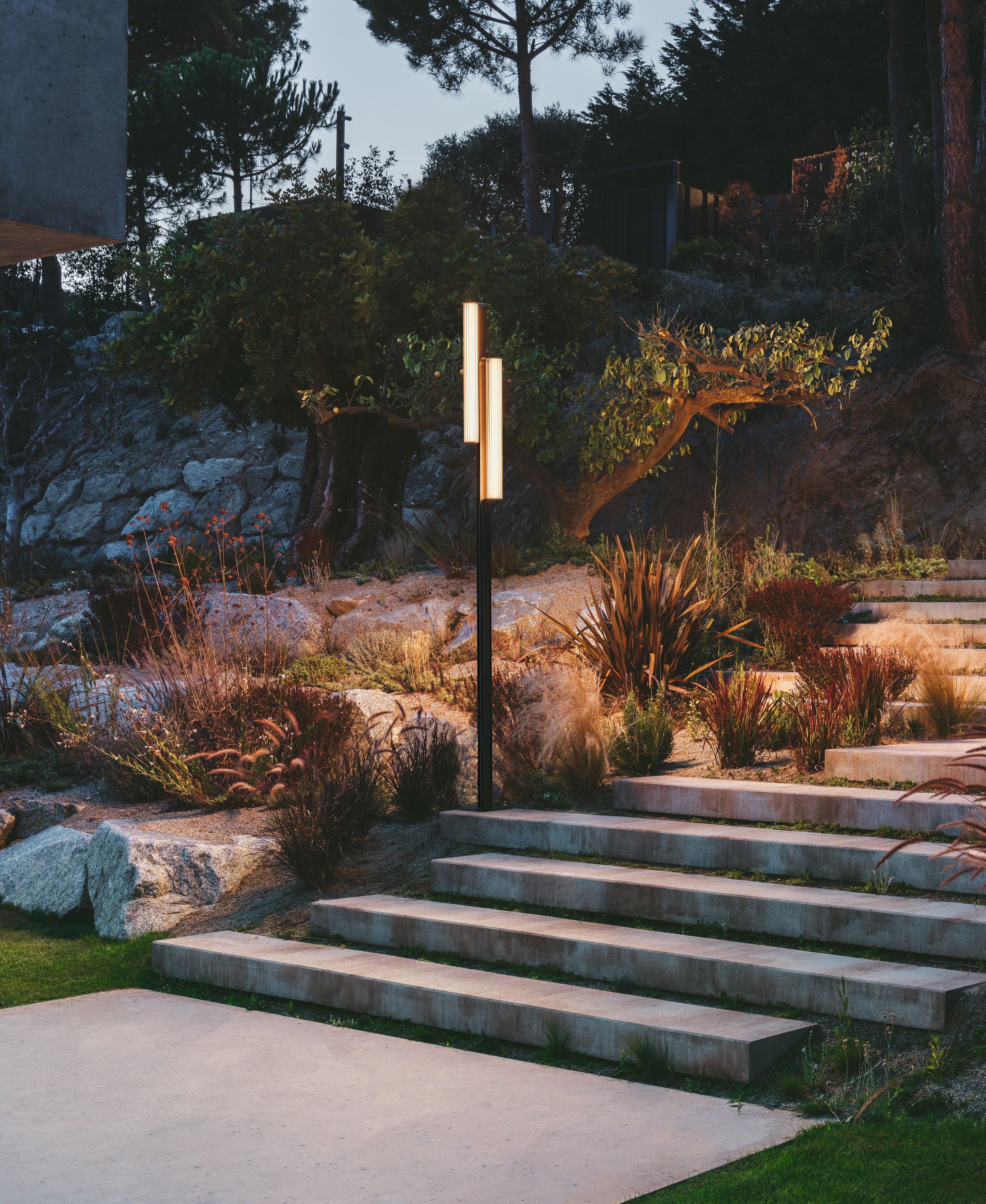 Напольная лампа из алюминия и стекла Vibia класс ARCH-00088580 - Вид №4