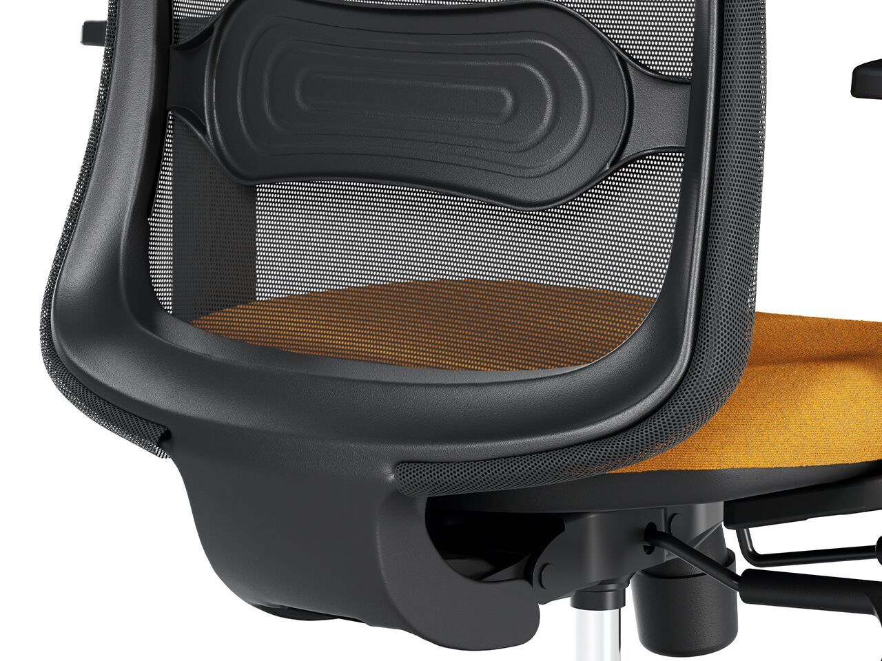 Сетчатый поворотный офисный стул с колесами и мягким сиденьем FREZZA Takk ARCH-00055766 - Вид №5