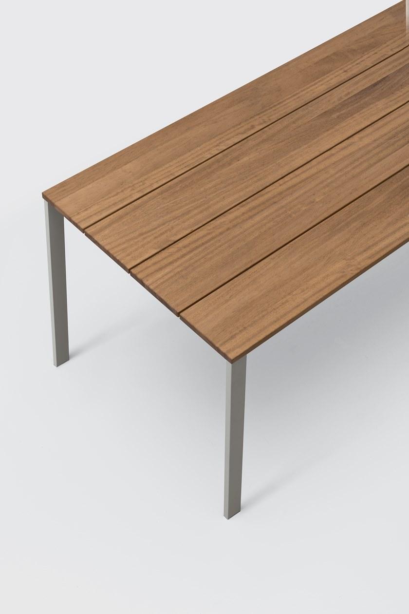 Kristalia Прямоугольный садовый стол из тика Be-easy slatted sun-id-1354770 - Вид №3