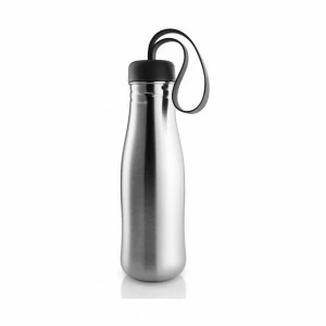 EVA SOLO 505020 Бутылка для воды Active, 700 мл, черная Cиликон, нержавеющая сталь