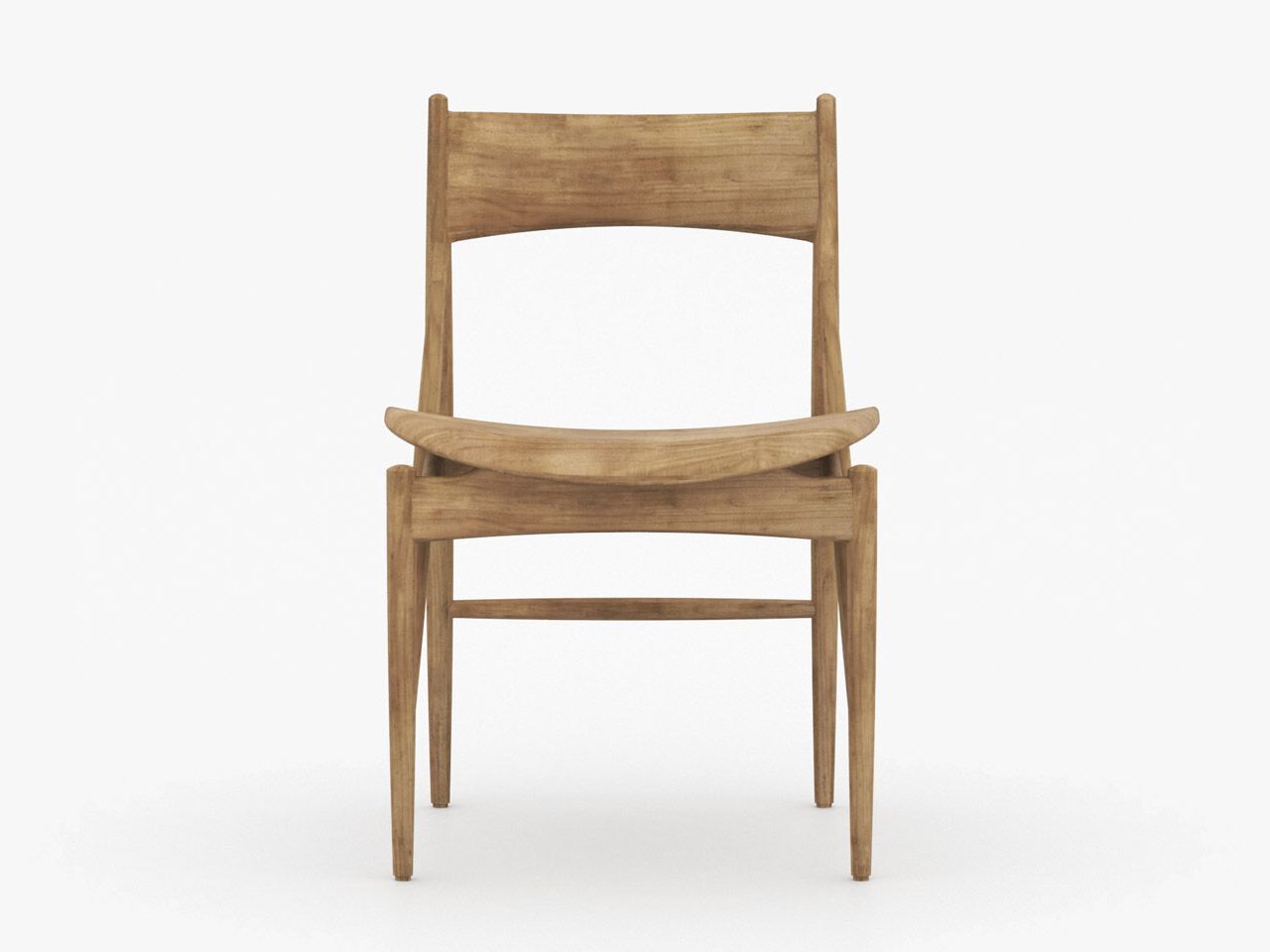 Стул из массива дерева с открытой спинкой Air Division Aviator ARCH-00086311 - Вид №3