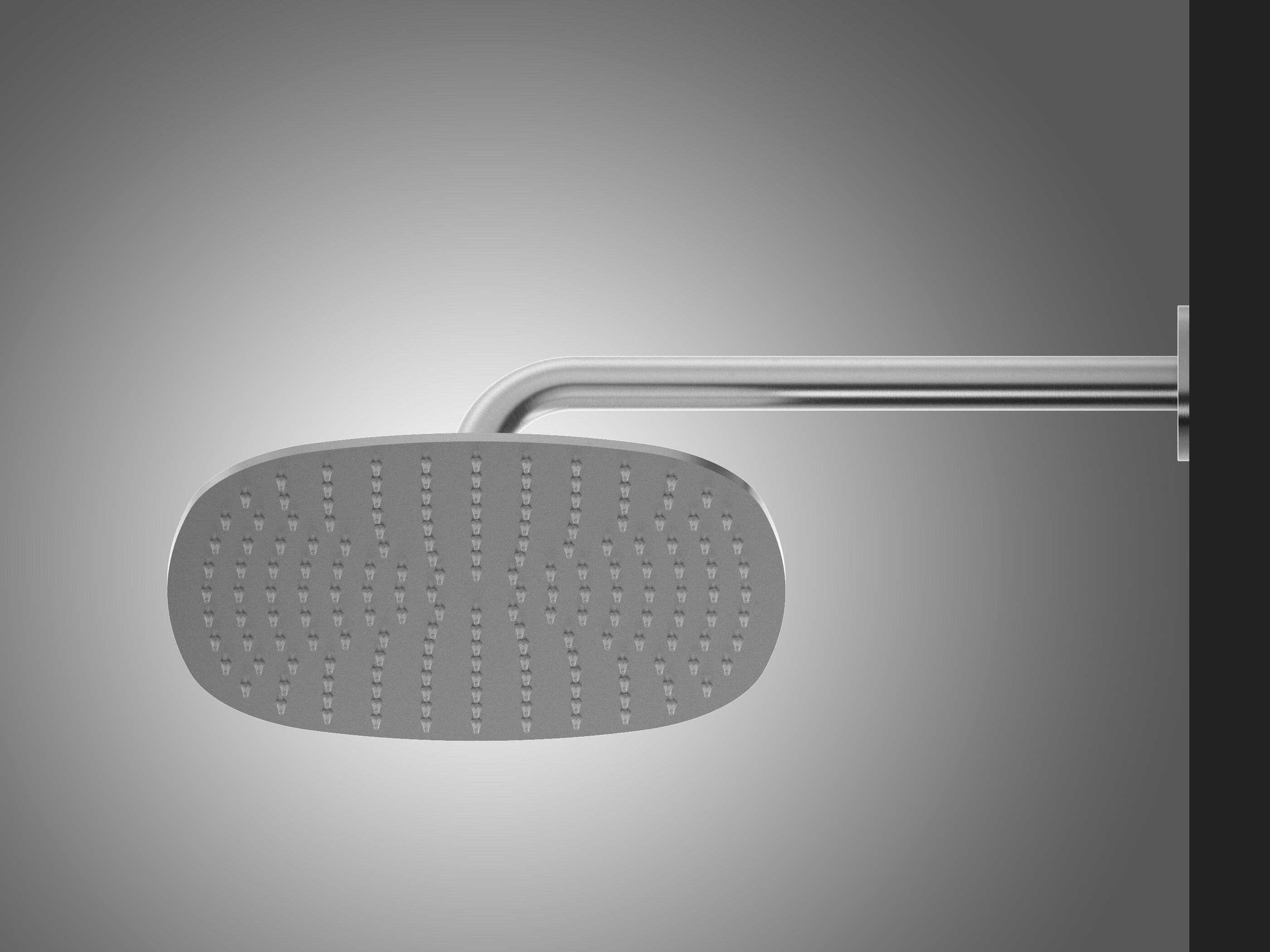 Душевая головка из нержавеющей стали с системой защиты от накипи Quadrodesign супер ARCH-00129408 - Вид №2