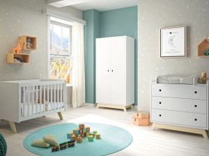 Секционная детская комната для младенцев