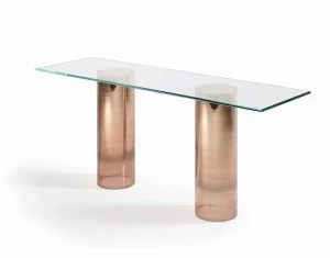 Reflex Прямоугольная стеклянная консоль Signore degli anelli