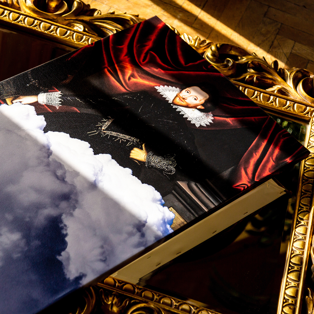 30101912 Арт-портрет «За облаками» (холст, галерейная натяжка) Object Desire  - Вид №3