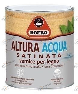 Boero Bartolomeo Лак на водной основе для дерева с атласной отделкой Smalti 700.118
