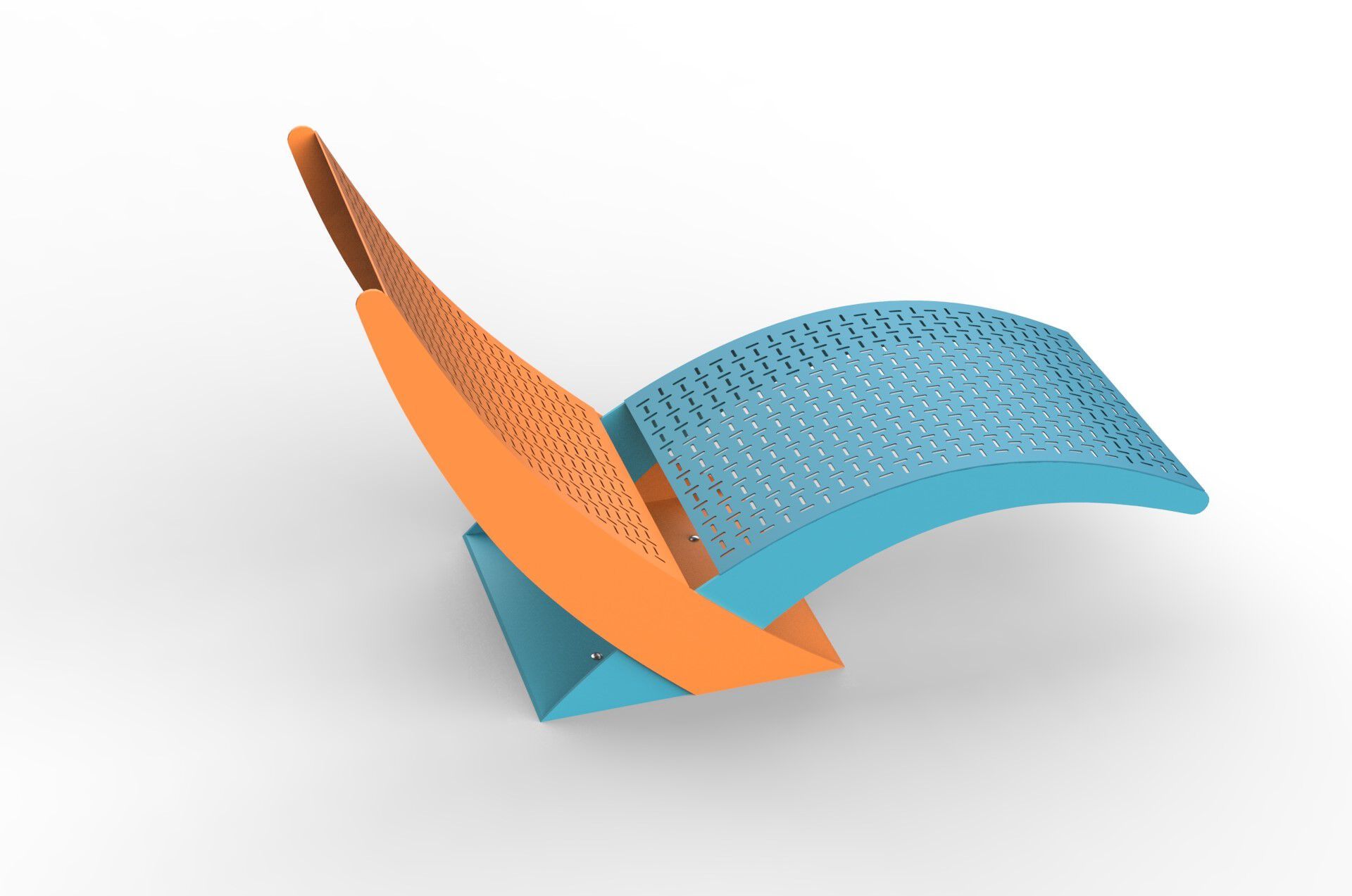 Наружное стальное сиденье CITYSì DOVE ARCH-00041922 - Вид №1