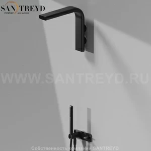 Flaminia NOKE Душевая система черная NK3260