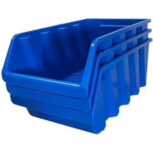 Лоток Accurate ЛМ-3-375 37.5x22.5x16 см пластик цвет синий, 3 шт.