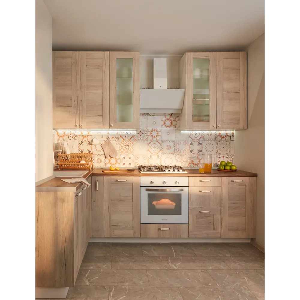 Карниз Delinia ID Касли 220 см для кухонных шкафов из ЛДСП 86881057 STLM-1404892 - Вид №3