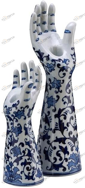 Pols Potten Подсвечник из фарфора sun-id-1413802