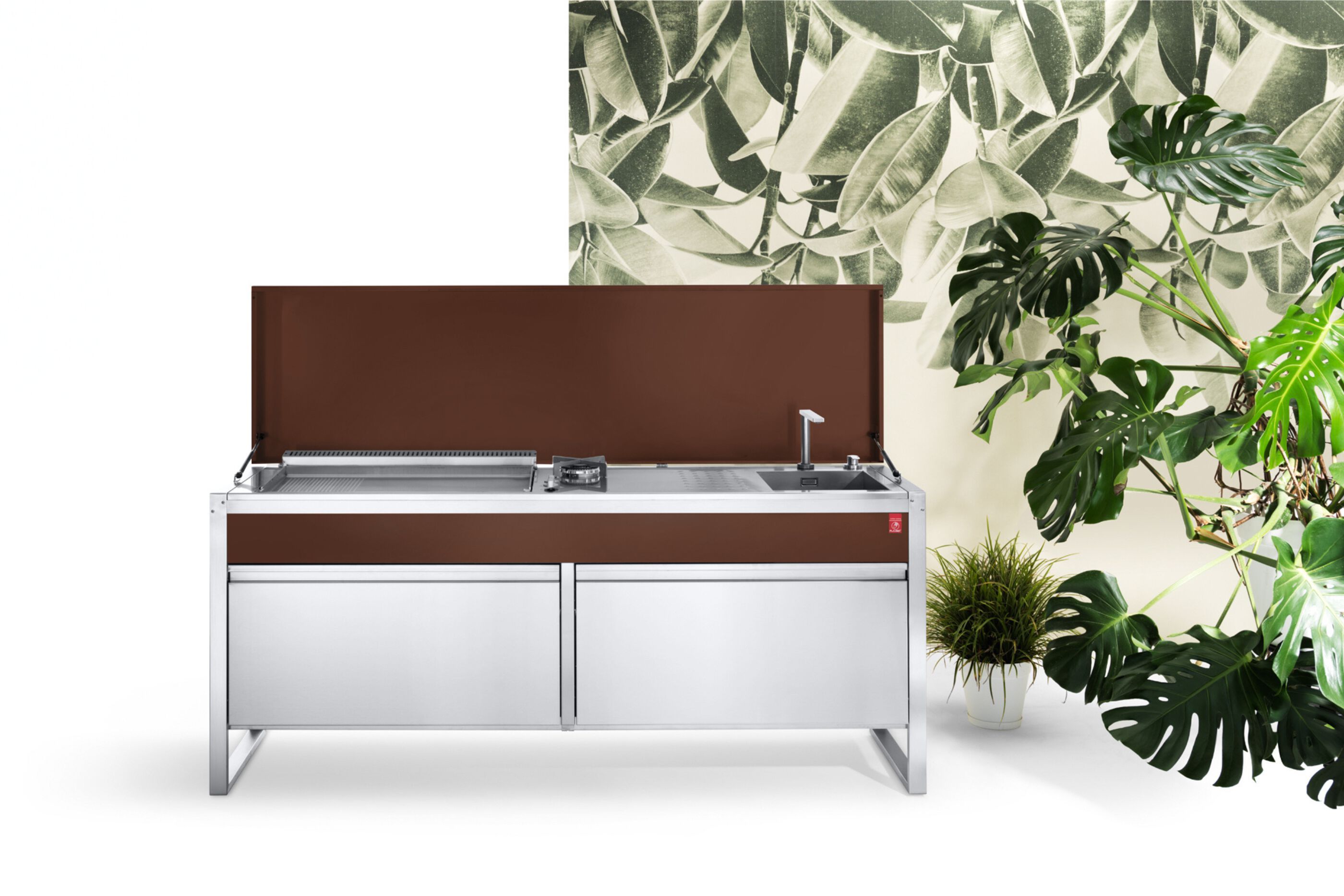 Газовая плита из нержавеющей стали PLA.NET Outdoor Cooking Kitchen ARCH-00119280 - Вид №17